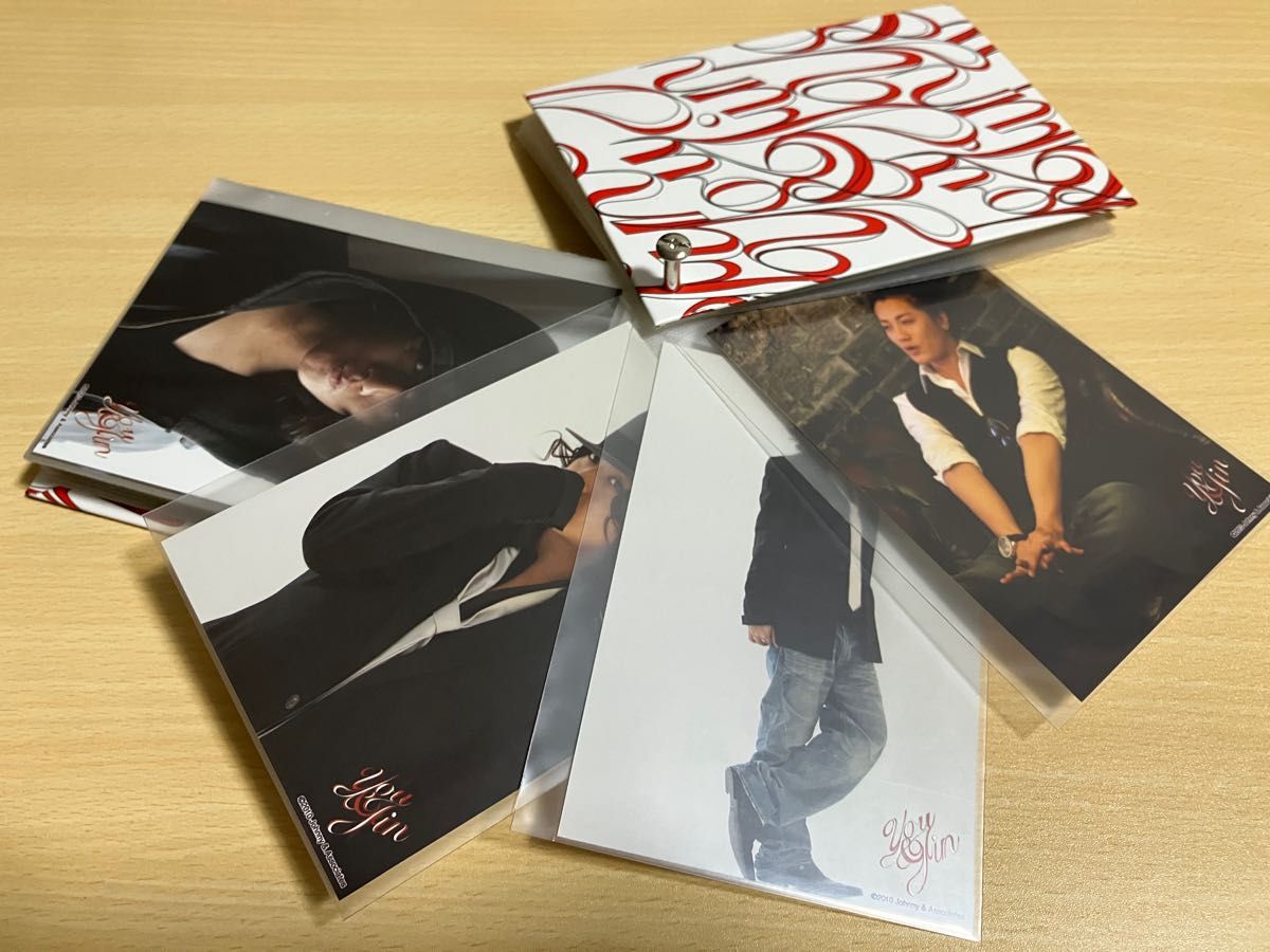 赤西仁☆you&jin☆会場限定フォト☆全コンプリート96枚+フォトホルダー2つ☆美品