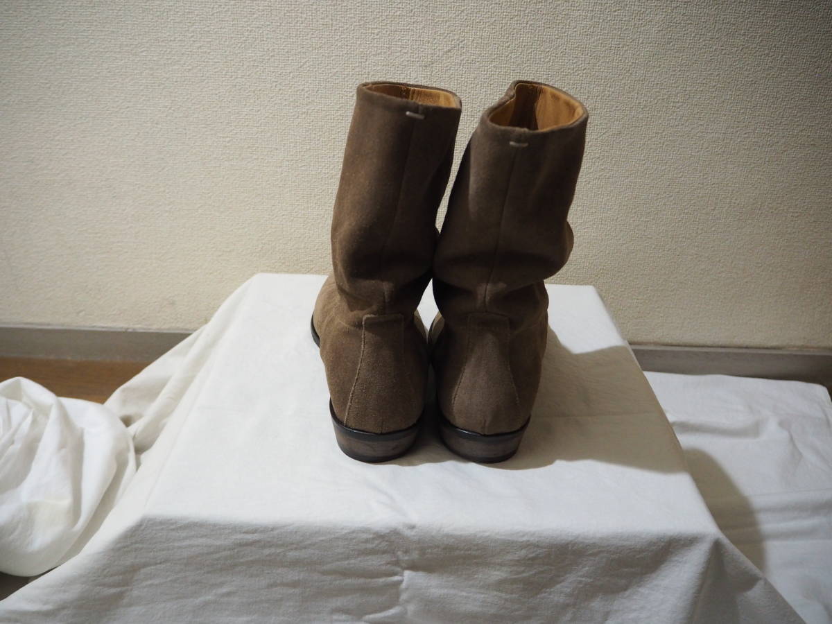 2006ss Maison Martin Margiela スウェードレザーペコスブーツ size41 美品 マルジェラ 22 GARCONS comoli スタイリスト私物 23 _画像3