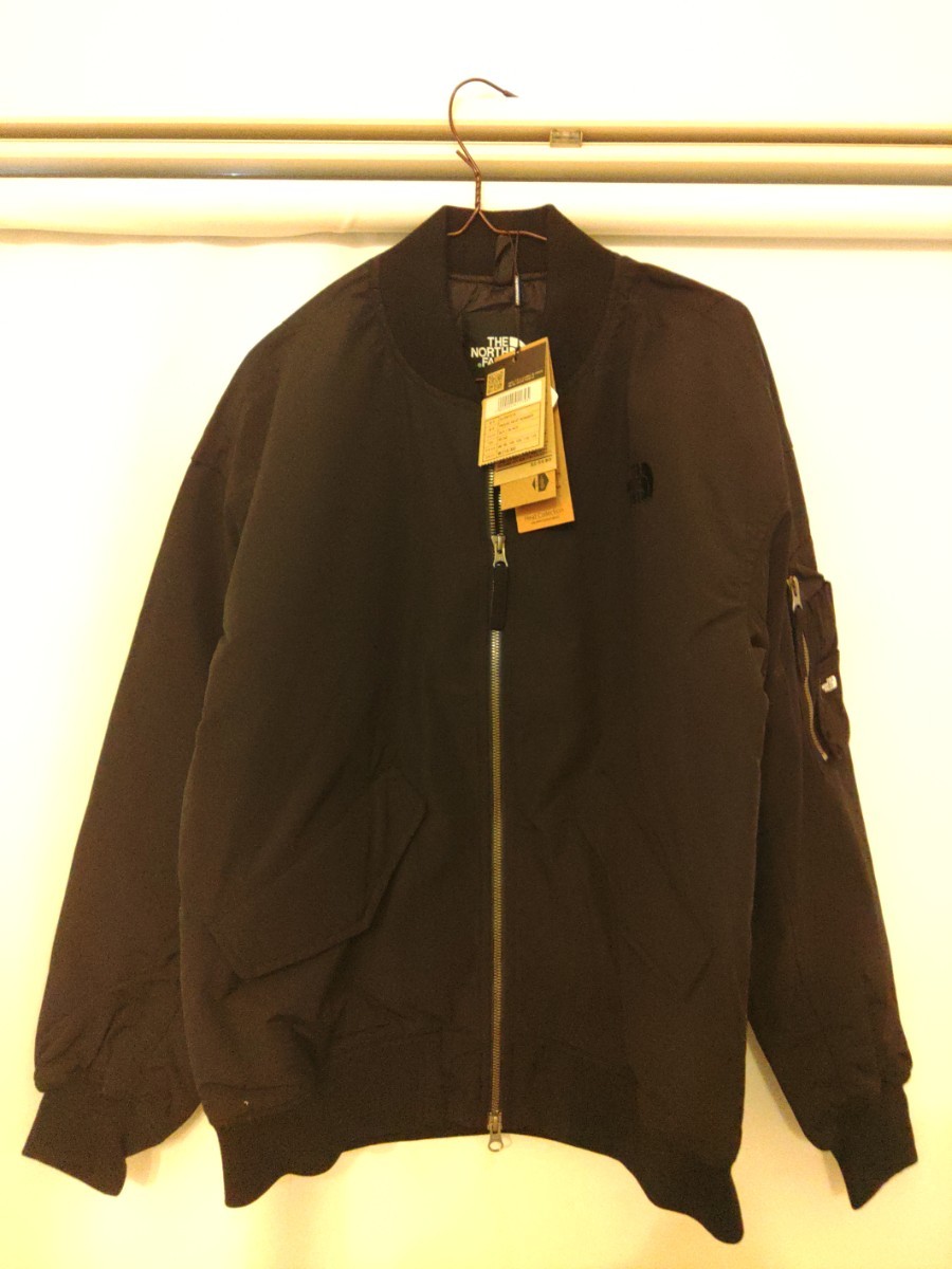 韓国 THE NORTH FACE NJ3NP53A PRAISE HEAT BOMBER BLK/BLACK SIZE95 (M) ノースフェイス ボンバージャケット_画像4