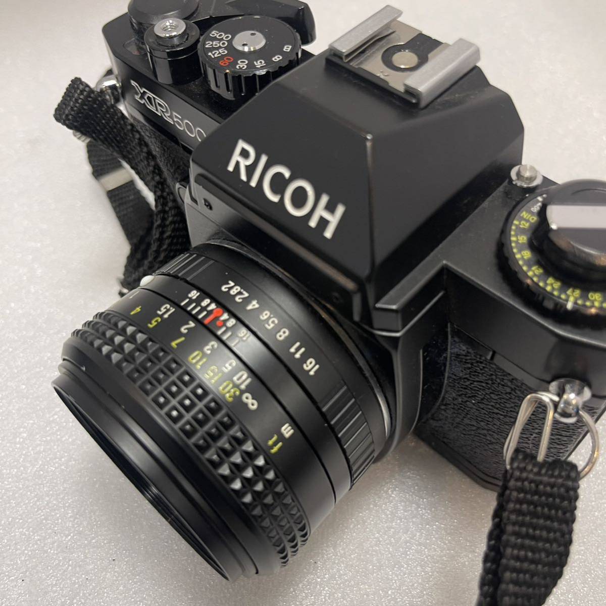 RICOH 一眼レフカメラ Auto ◆ XR500 sunpak フラッシュ　カメラ　一眼レフ　リコーカメラ　リコー　camera _画像6