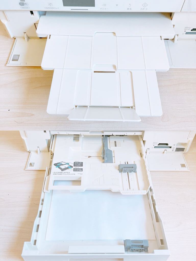 EPSON エプソン インクジェット プリンター 複合機 EP-804AW ホワイト 2011年製 動作品 C432A カラリオ Colorio 家庭用 印刷機 _画像8