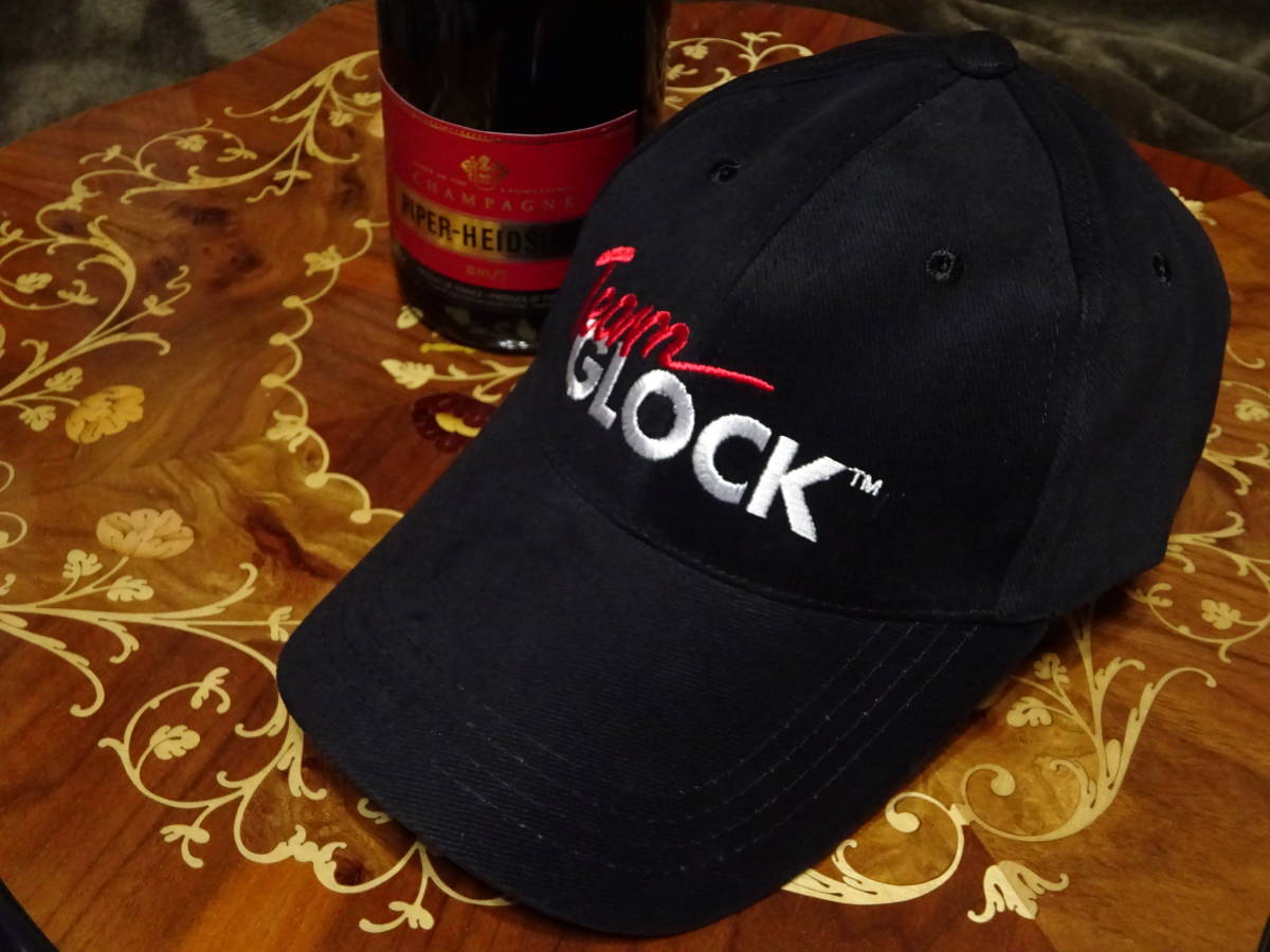 限定入荷 グロック ブラック キャップ 米国イベント用 帽子 オリジナル キャップ ベースボールキャップ 黒_画像1
