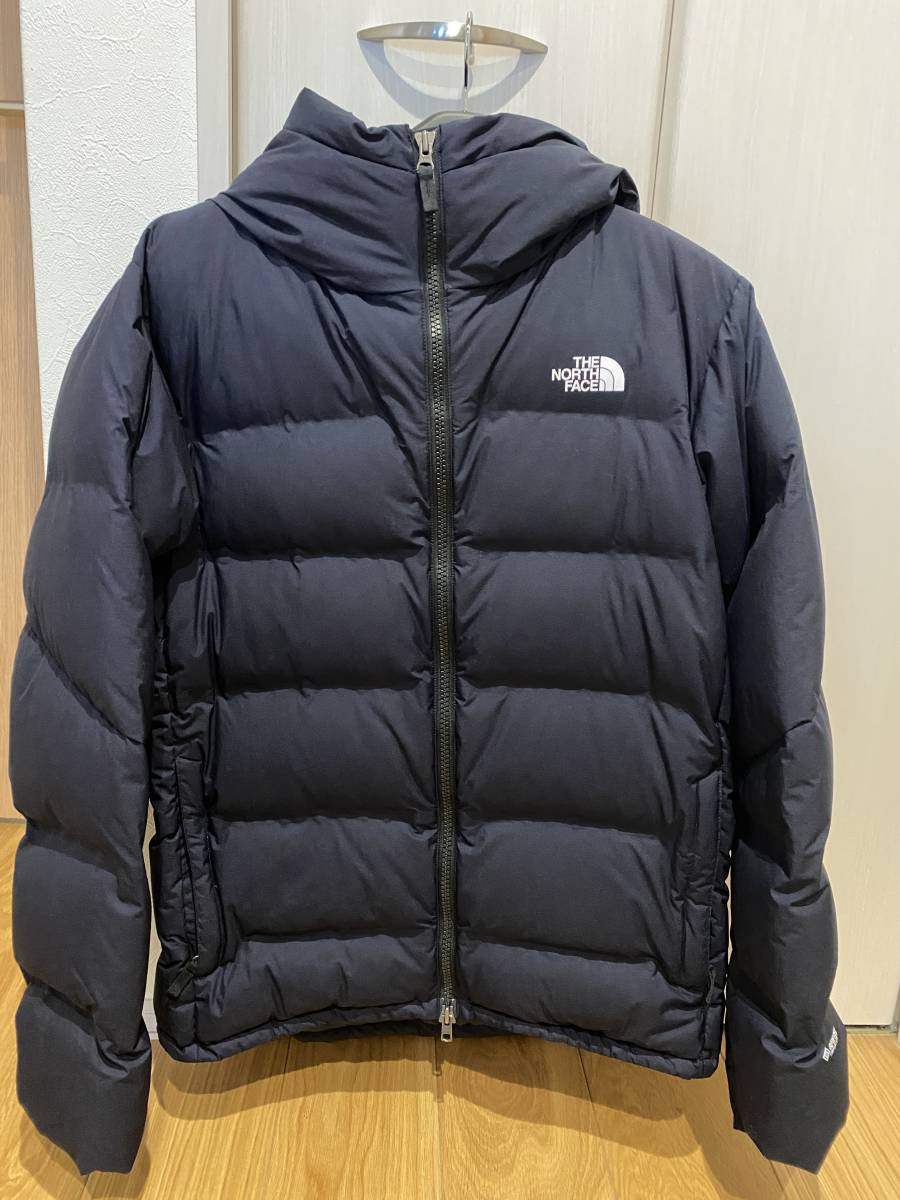 値下げ！！【送料無料】【新品同様】THE NORTH FACE ビレイヤーパーカ ダウンジャケット 　ネイビー　サイズL_画像1