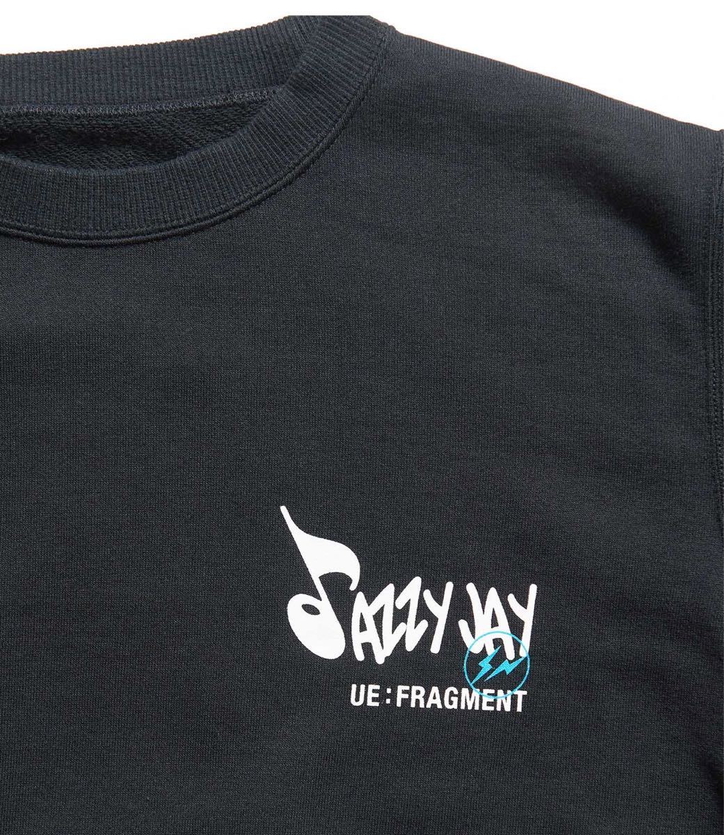 uniform experiment FRAGMENT : JAZZY JAY / JAZZY 5 CREWNECK SWEAT BLACK 2 M fragment スエット_画像3