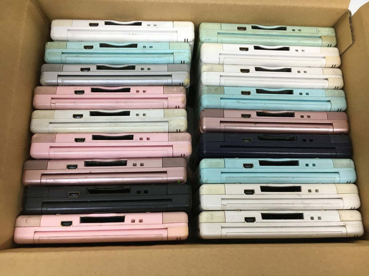 Nintendo DS Lite 本体 約20台セット 任天堂 まとめ売り 大量 動作未確認 ジャンク ニンテンドー【z2-465/0/0】_画像3