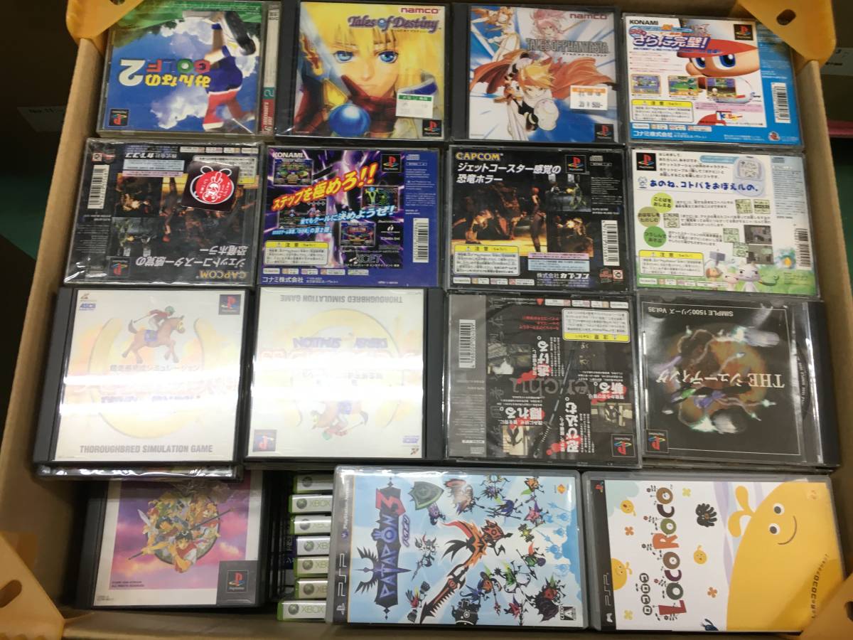 PS/XBOX360/PSP/PS2など ソフト 160サイズ まとめ売り プレイステーション 大量 中古【z5-749/0/0】_画像1