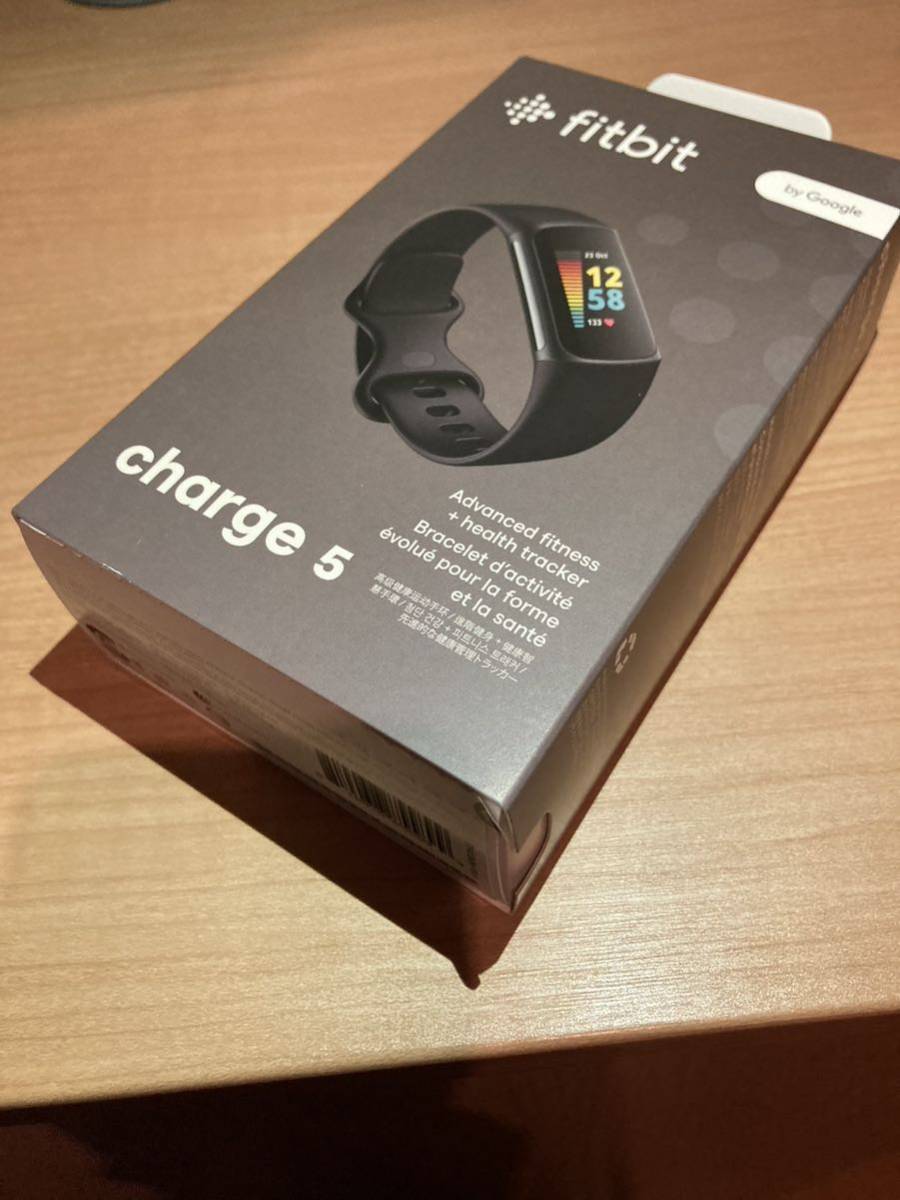 未開封新品】Fitbit Charge 5 ブラック/グラファイト【送料無料