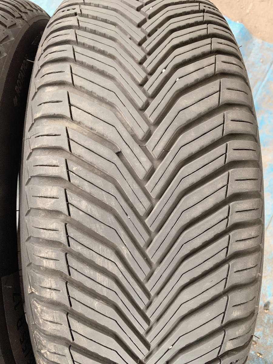 バリ山◆215/55R17 ◆ ミシュラン CROSS CLIMATE 2 ◆ 2本セット 2022年製_画像3