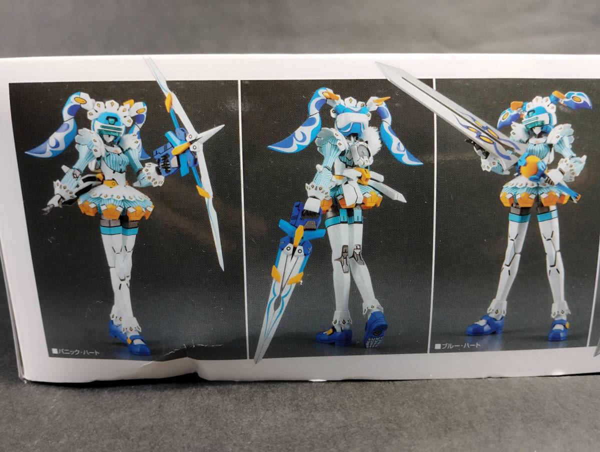 1/100fei*i.nwith blue * Heart / Panic * Heart limitated production electronic brain war machine Virtual-On force Hasegawa not yet constructed plastic model rare out of print 