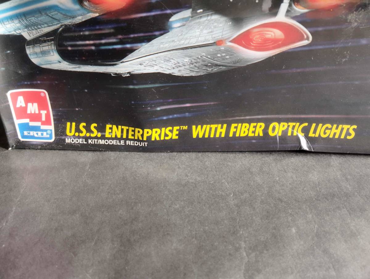 U.S.S.エンタープライズ NCC-1701-D 発光ギミック スタートレック ネクストジェネレーション amt アーテル 中古未開封プラモデル レア 絶版 - スタートレック U.S.S.エンタープライズ NCC-1701-D 発光ギミック スタートレック ネクストジェネレーション amt アーテル 中古未開封プラモデル レア 絶版 - スタートレック