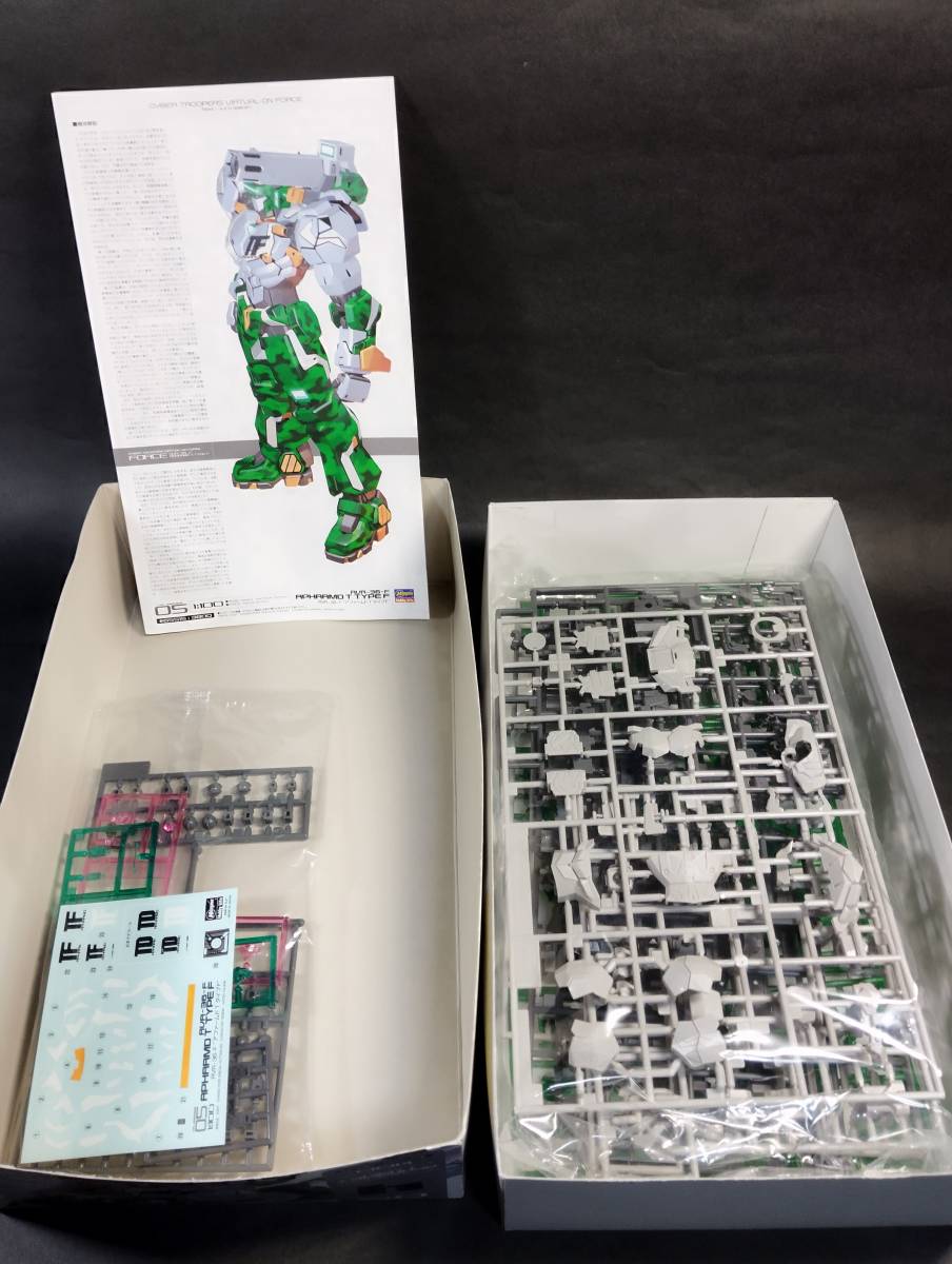 1/100 RVR-36-Fa farm doT type F VR birch . Lloyd electronic brain war machine Virtual-On force Hasegawa not yet constructed plastic model rare out of print 