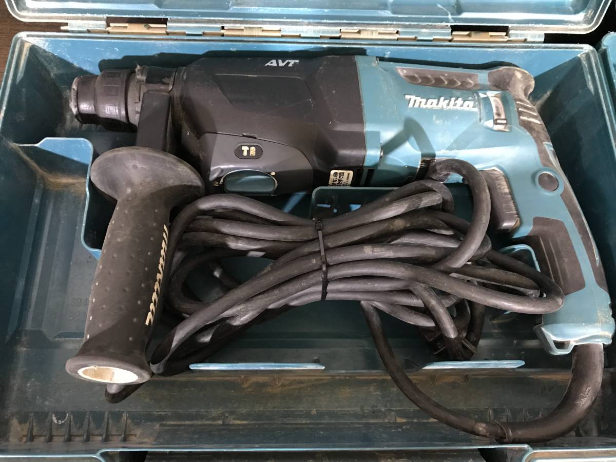 【2085】 マキタ makita ハンマドリル 3台セット HR1830F HR2611F HR2021 電動工具 部品取りなどに　【ジャンク】_画像5