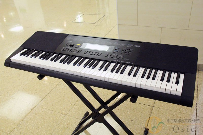 [ superior article ] CASIO WK-245 76 keyboard. electron keyboard! keyboard number . many therefore wide width . genre. bending . correspondence! [WJ601]