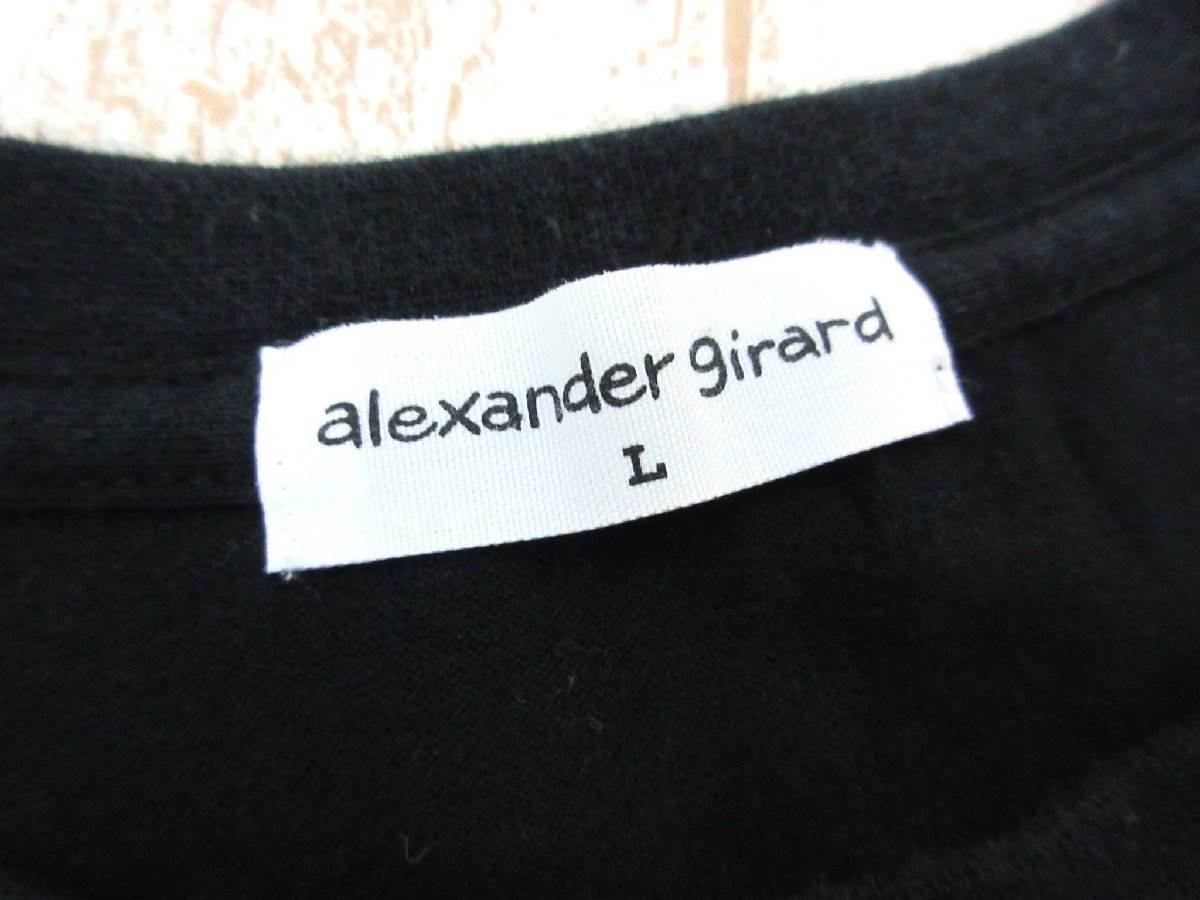 Alexander Girard x UNIQLO/アレキサンダージラード ユニクロ：半袖Tシャツ ブラック サイズL メンズ/中古/USEDの画像5