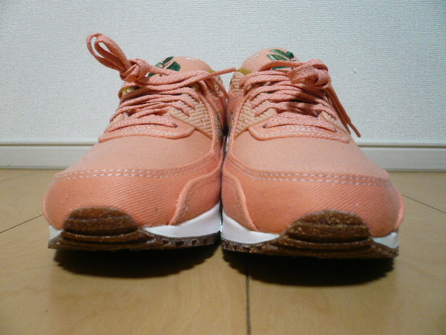 未使用! ナイキ NIKE W AIR MAX 90 SE APRICOT AGATE ローカットスニーカー DD0384-800 24.0cm_画像5