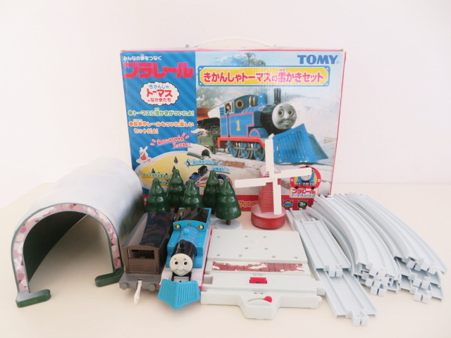 希少 TOMY トミー プラレール きかんしゃトーマスの雪かきセット