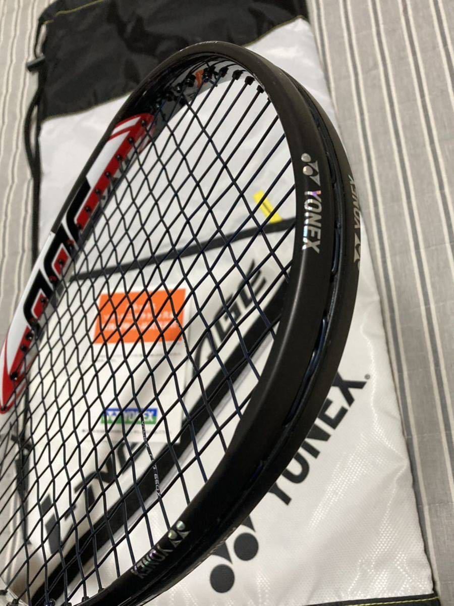 送料無料 アイネクステージ 900 INX UL1 ヨネックス YONEX 美品 ソフトケース付き ソフトテニス 軟式 貴重 1本シャフト ラケット_画像10