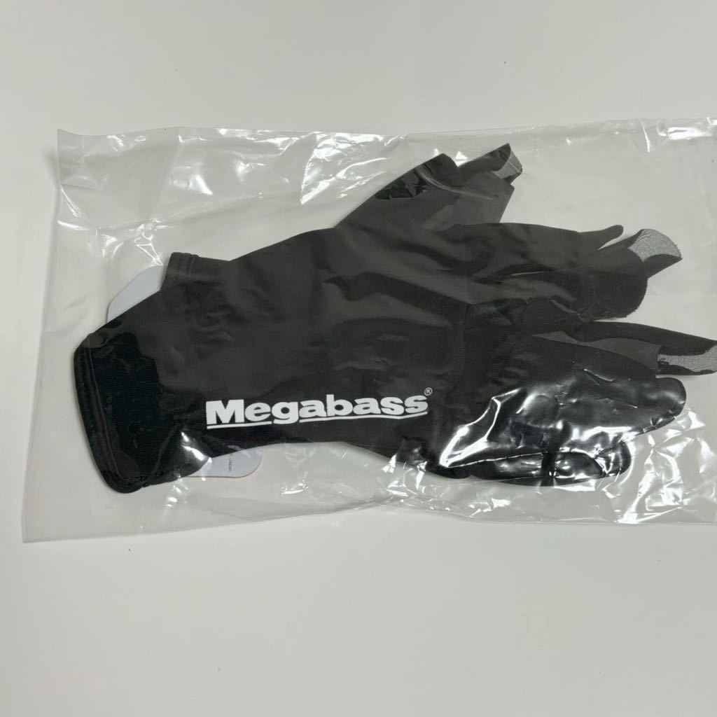 MEGABASS Ti GLOVE(Tiグローブ) ブラックxブラック　メガバス 防寒_画像5