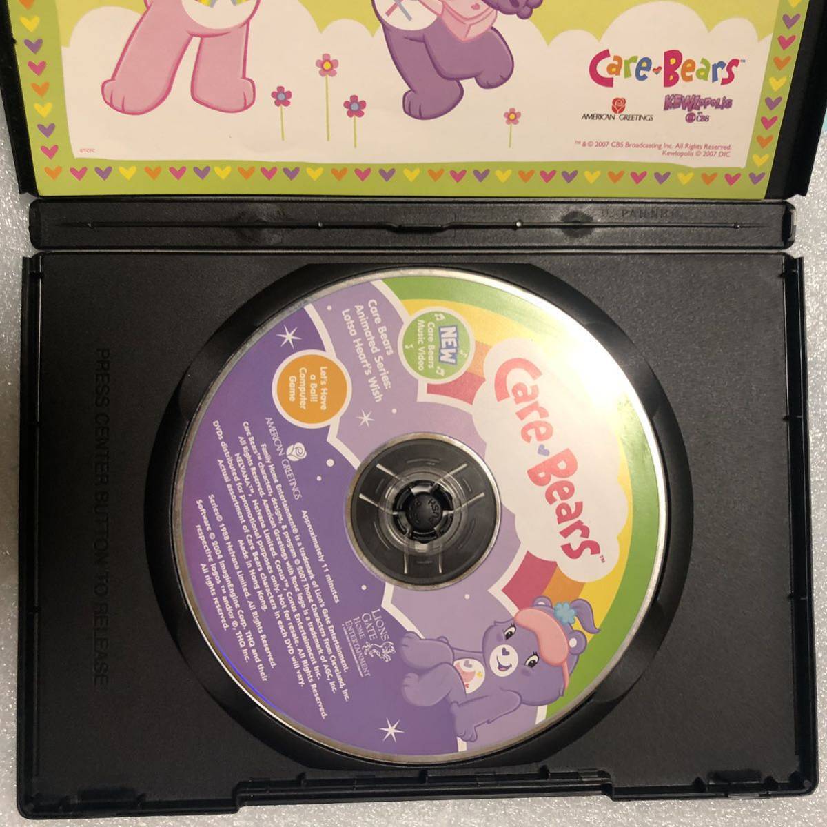 Care bear DVD  уход  ...  маленький ребёнок ...  английский язык 