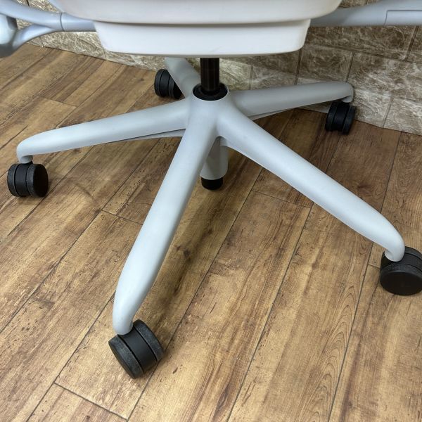 ハーマンミラー セイルチェア 2012年製 SAYL Chairs デザインチェア 中古オフィス家具 固定肘 レッド　b;_画像6
