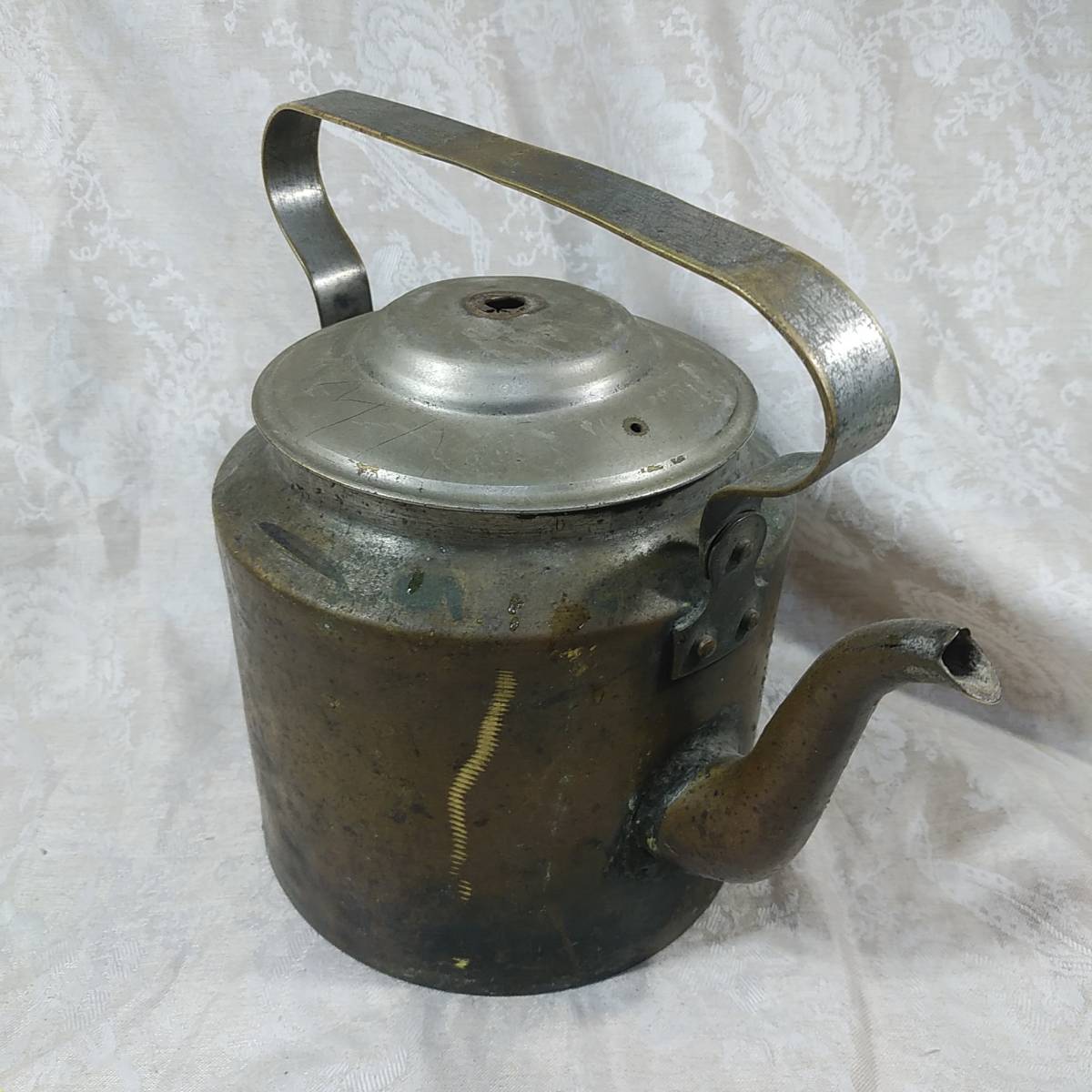 代購代標第一品牌 樂淘letao 中古実物ソ連軍のヤカン軍用ケトルww2型トゥーラ工廠製 代購代標第一品牌 樂淘letao 中古実物ソ連軍のヤカン軍用ケトルww2型トゥーラ工廠製