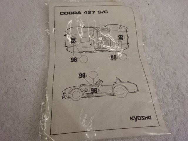 ★中古品★KYOSYO シェルビー コブラ427S/C 1/18 SHELBY COBRA 427S/C_画像6