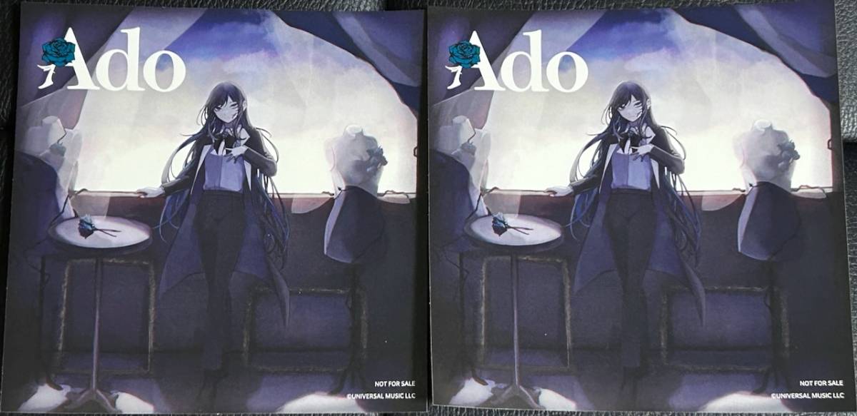 ■新品/送料無料■Ado オリジナルステッカー 2枚セット 全国ツアー“Ado LIVE TOUR 2022-2023「蜃気楼」開催記念の画像2