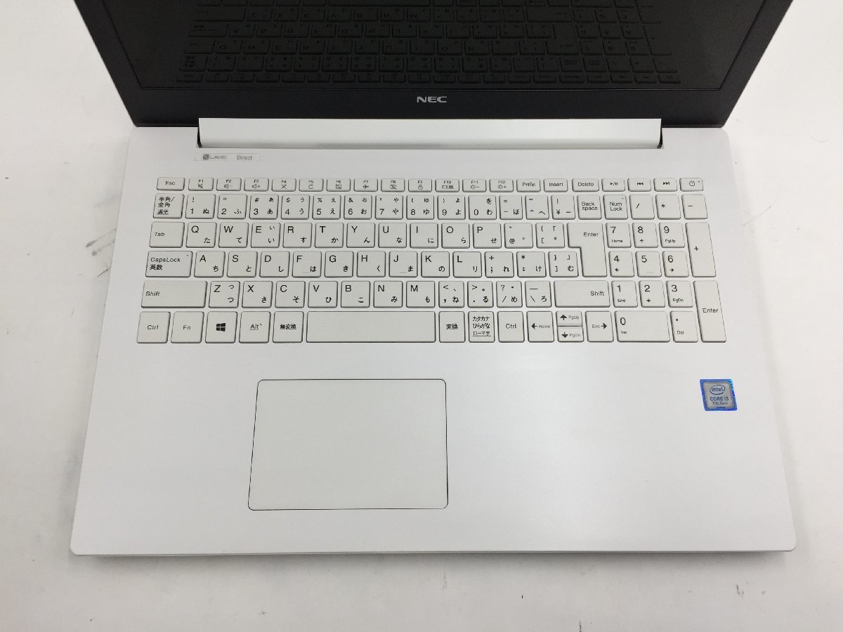 ♪▲【NEC エヌイーシー】ノートPC/Core i3 7020U(第7世代)/HDD 1TB PC-GN232JDAF Blanccoにて消去済み 1101 N 22_画像2