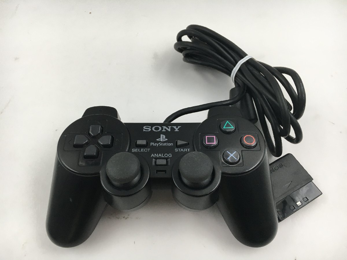 ♪▲【SONY ソニー】PS2 PlayStation2本体 コントローラー 2点セット SCPH-90000 SCPH-10010 まとめ売り 1103 2_画像2