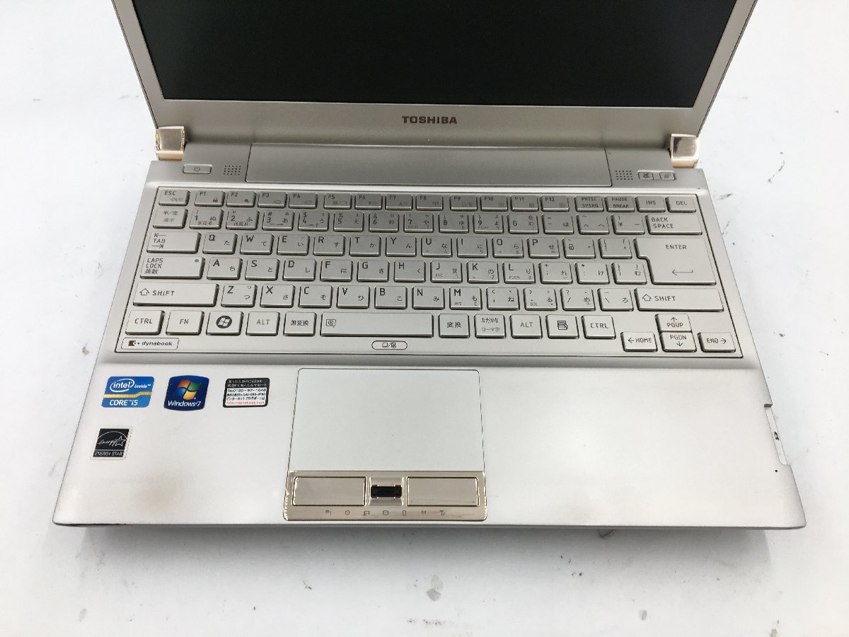 ♪▲【TOSHIBA 東芝】ノートPC/Core i5 2520M(第2世代)/SSD 128GB dynabook R731/38EK Blanccoにて消去済み 1108 N 22_画像2