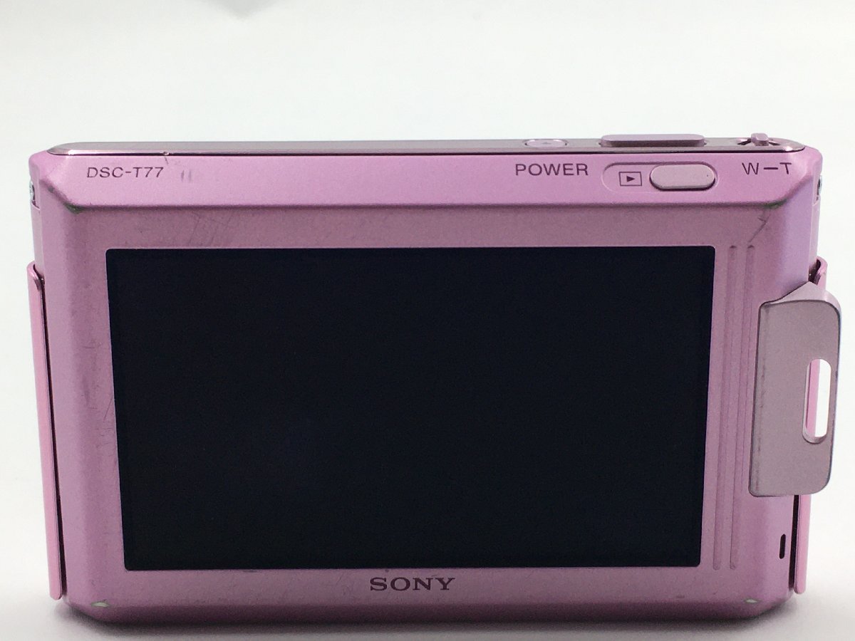 ♪▲【SONY ソニー】コンパクトデジタルカメラ DSC-T77 1108 8_画像2