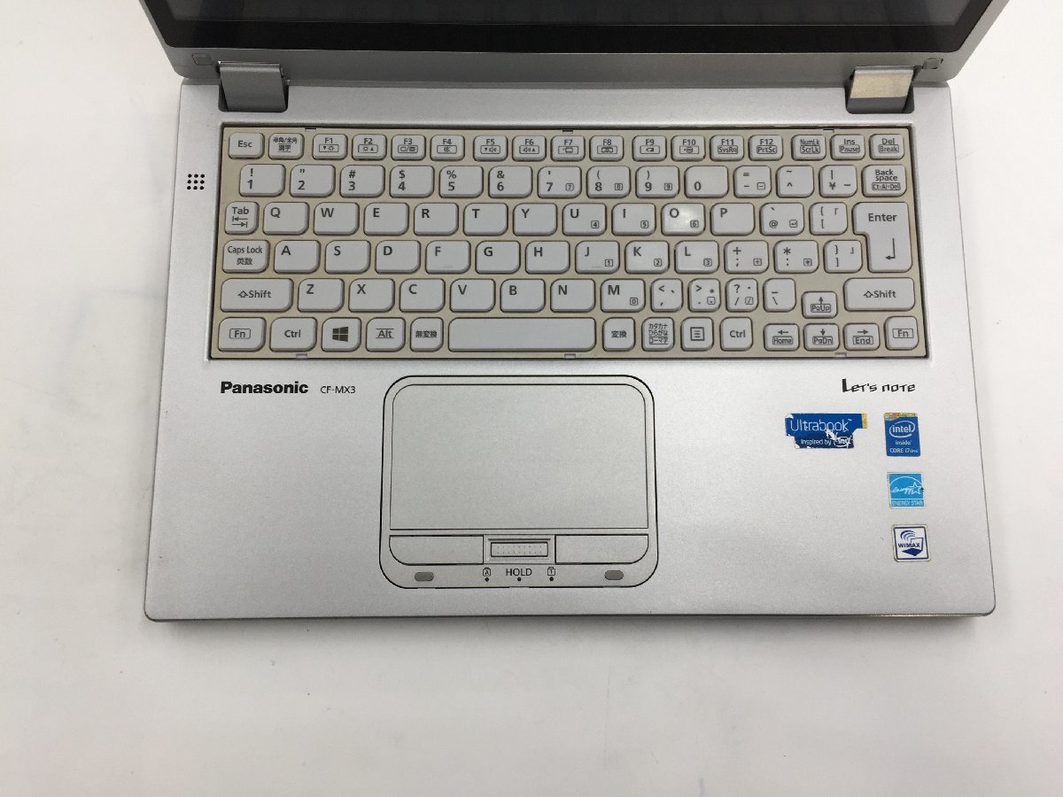 ♪▲【PANASONIC パナソニック】ノートPC/Core i7 4600U(第4世代)/SSD 512GB CF-MX3KEHBP Blanccoにて消去済み 1113 N 22_画像2