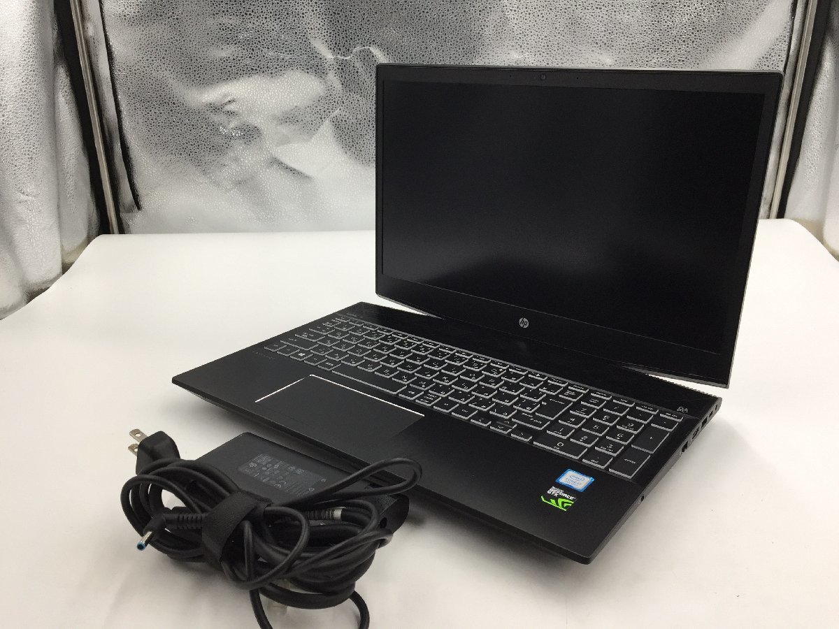 ♪▲【HP】ノートPC/Core i7 8750H(第8世代)/NVMe 128GB HDD 1TB 15-cx0105TX Blanccoにて消去済み 1116 N 22_画像1