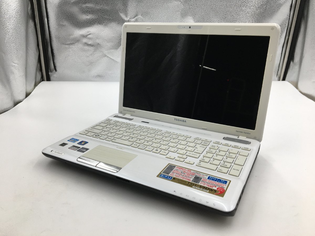 ♪▲【TOSHIBA 東芝】ノートPC/Core i7 2670QM(第2世代)/HDD 750GB dynabook T551/59DWS Blanccoにて消去済み 1127 N 22_画像1