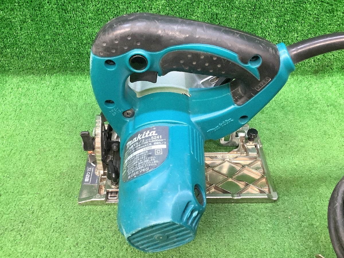 中古品 makita マキタ 125mm 内装丸ノコ 5241_画像3