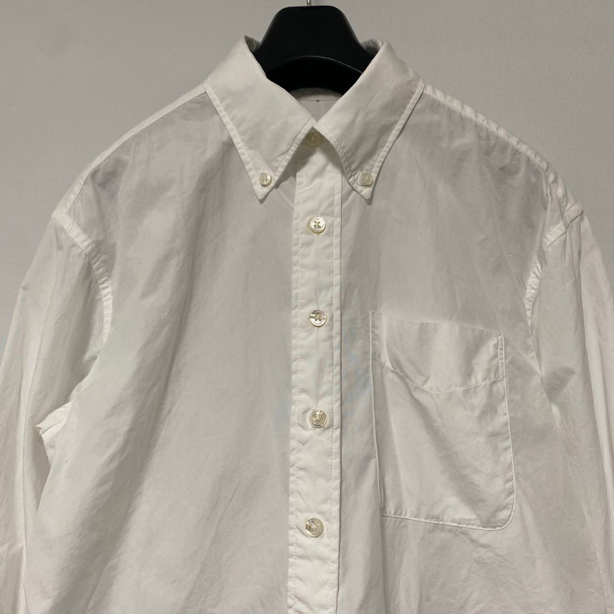 美品 Engineered Garments 19th century SHIRT XS ブロード クロス cotton エンジニアード ガーメンツ ホワイト new_画像2