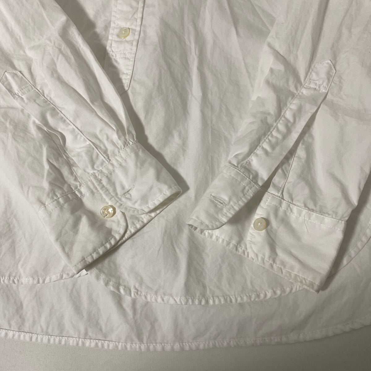 美品 Engineered Garments 19th century SHIRT XS ブロード クロス cotton エンジニアード ガーメンツ ホワイト new_画像8