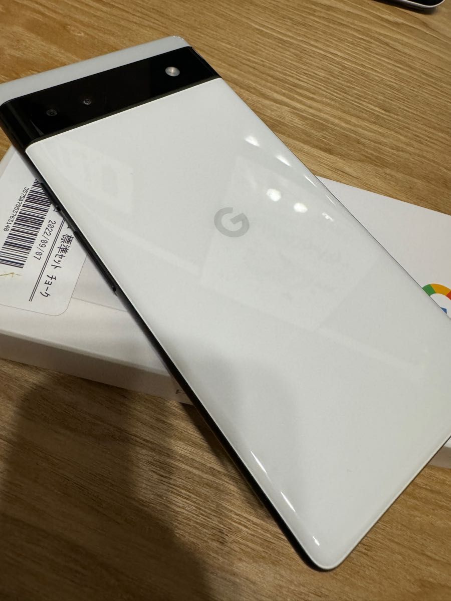 Google Pixel6a 128GB 白 SIMフリー