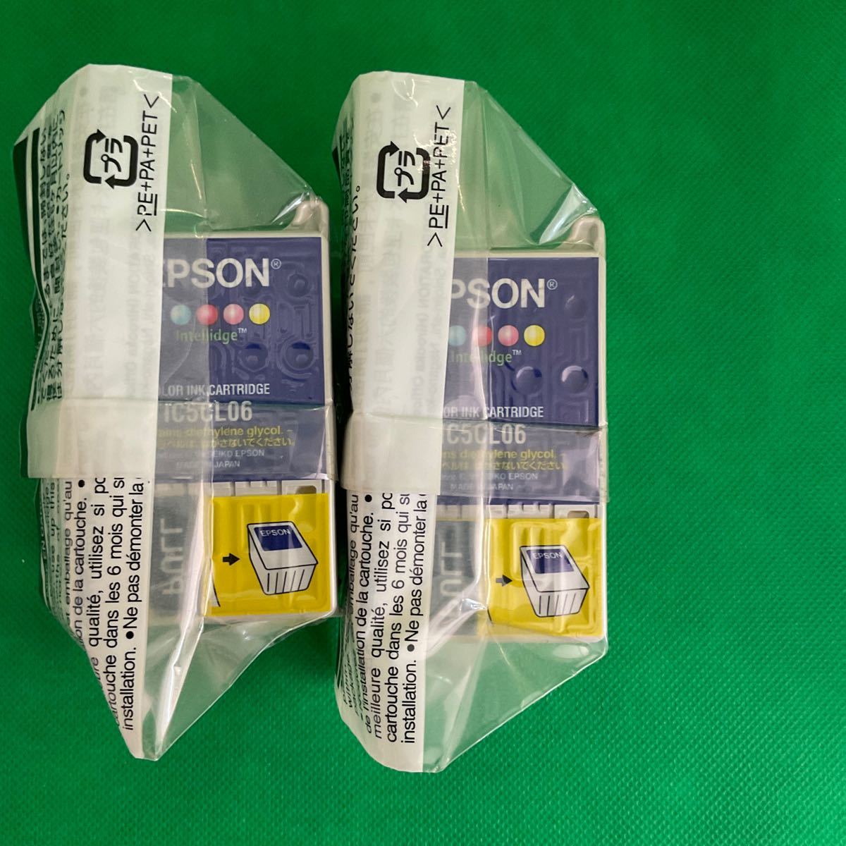 (A056) EPSON 純正 IC5CL06W　カラーインクカートリッジ　5色－体型2個_画像3