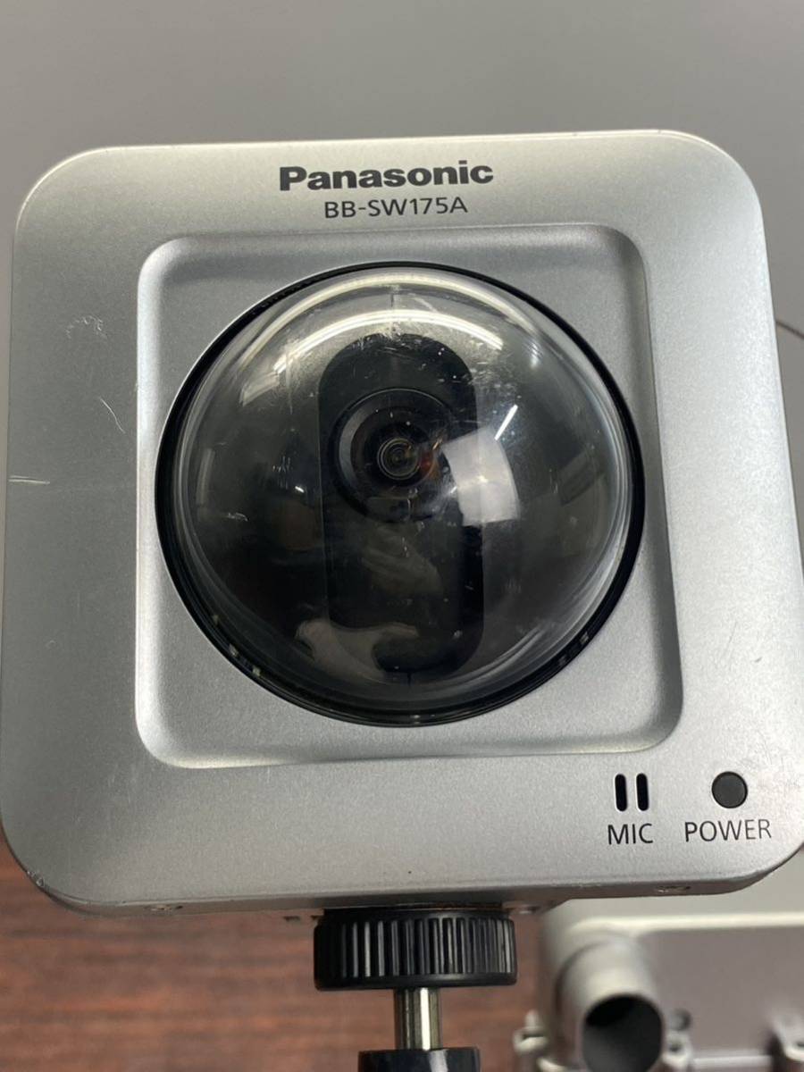 A2471)中古 Panasonic BB-SW175A ネットワークカメラ POE動作確認 スタンド カバー 付きの画像3