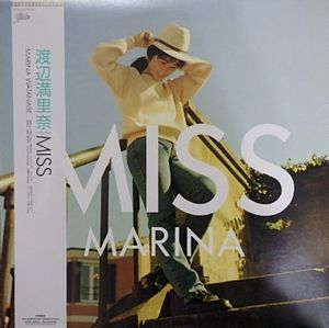 渡辺満里奈　MISS 中古アイドルLPレコード_画像1