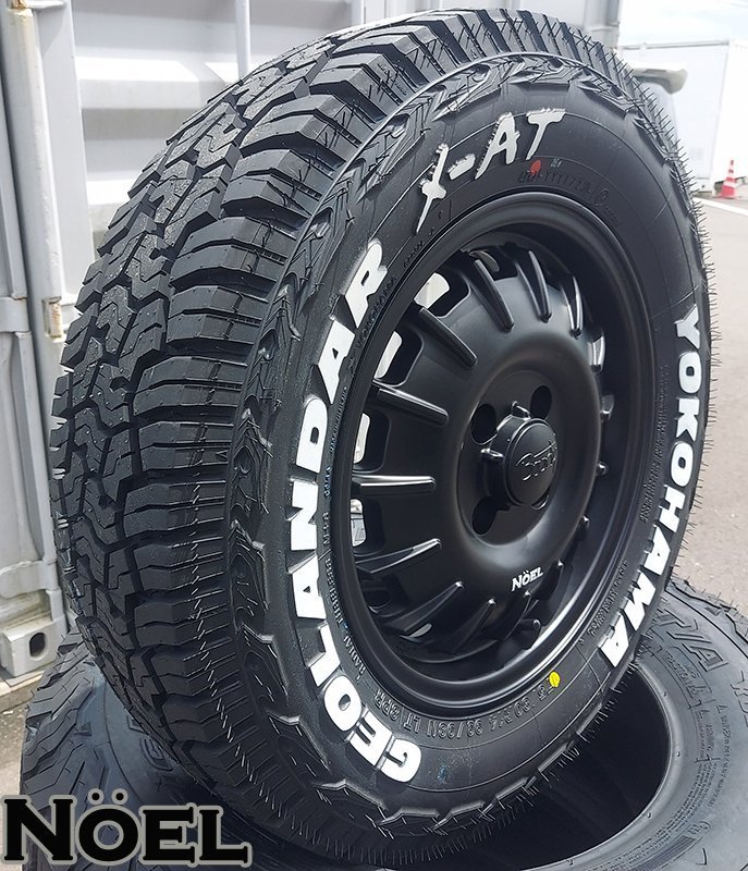 プロボックス YOKOHAMA ヨコハマ ジオランダー X-AT XAT G016 175/80R14 ホワイトレター 14インチ タイヤホイールセット_画像6