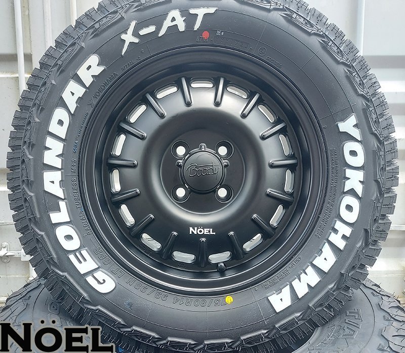 プロボックス YOKOHAMA ヨコハマ ジオランダー X-AT XAT G016 175/80R14 ホワイトレター 14インチ タイヤホイールセット_画像8