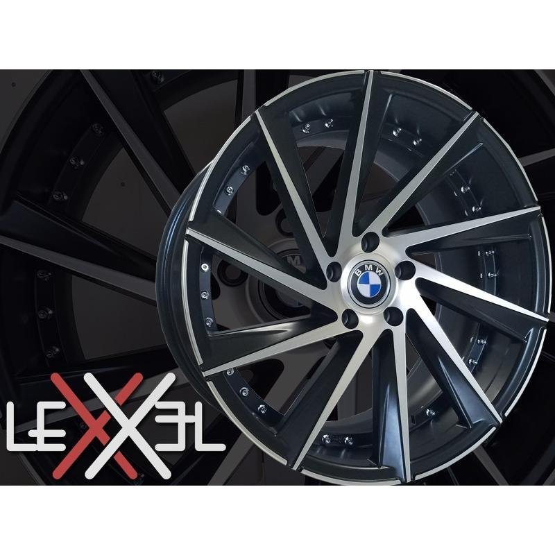 愛情梱包 レクセル Laluce LS460 BMW F10/F13/E90/E60 20インチ 当社特選タイヤホイールセット 4本セット_画像3