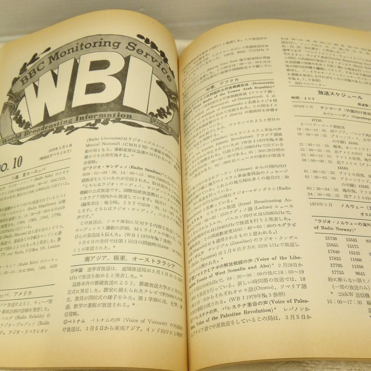 g_t N261 短波本 “昭和レトロ　日本BCL連盟　「短波　1979年　6月号」“_画像7