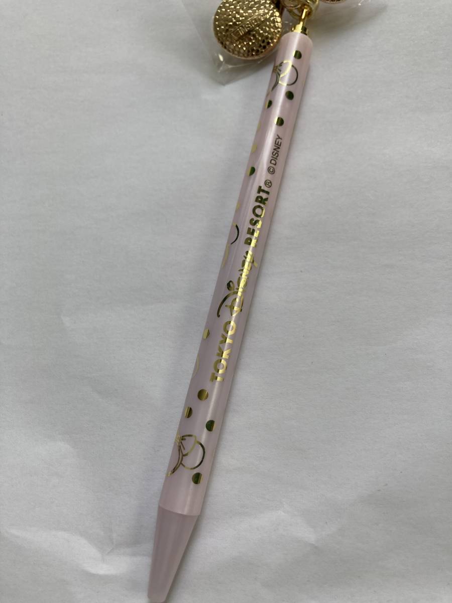 TDR　ボールペン　カチューシャ　ディズニー　ミニーマウス　ピンク　キラキラ　黒色　自宅保管品　未使用品　新品