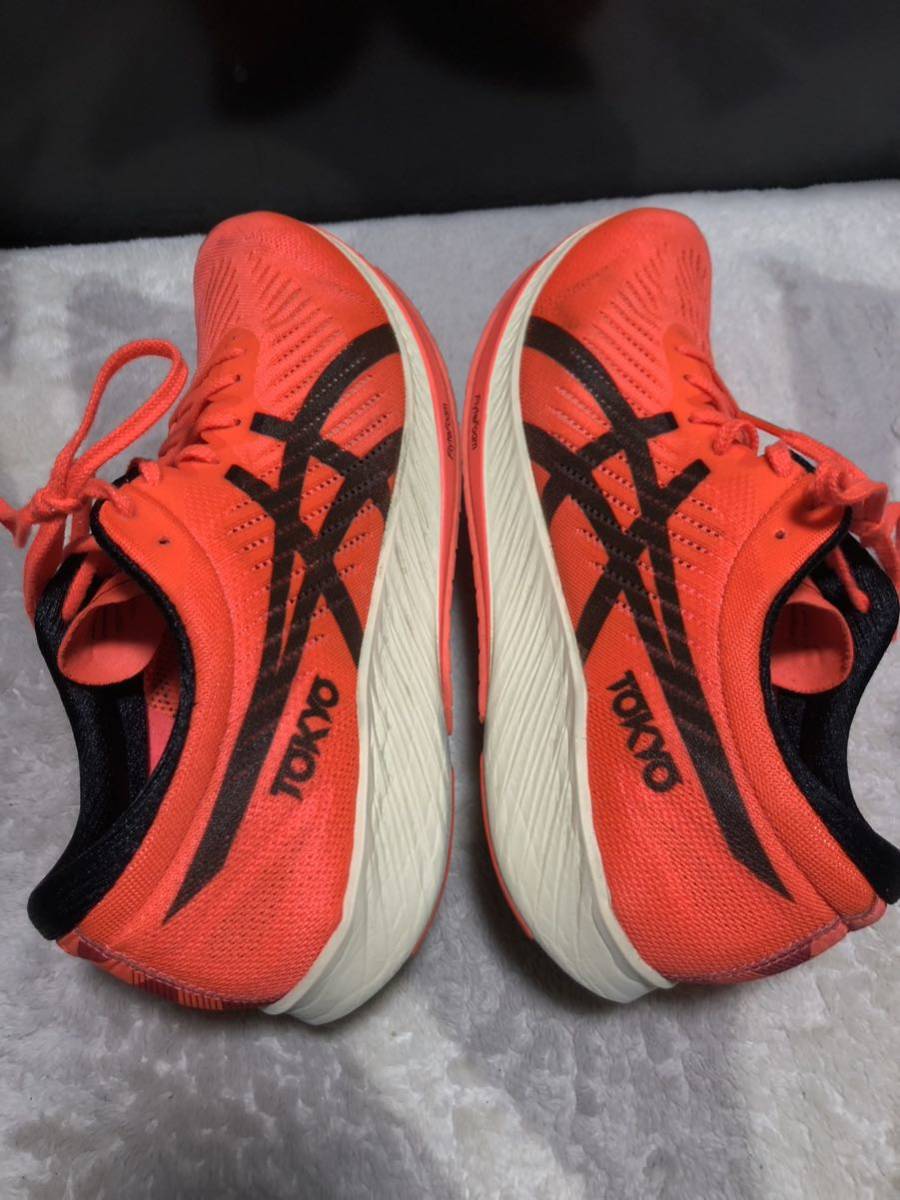 ASICS METARACER TOKYO Asics meta Racer 27cm Sunrise red × black 