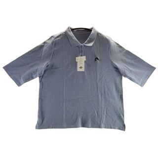 KFC0628* new goods polo-shirt . water speed . processing . minute sleeve 4L size blue group 