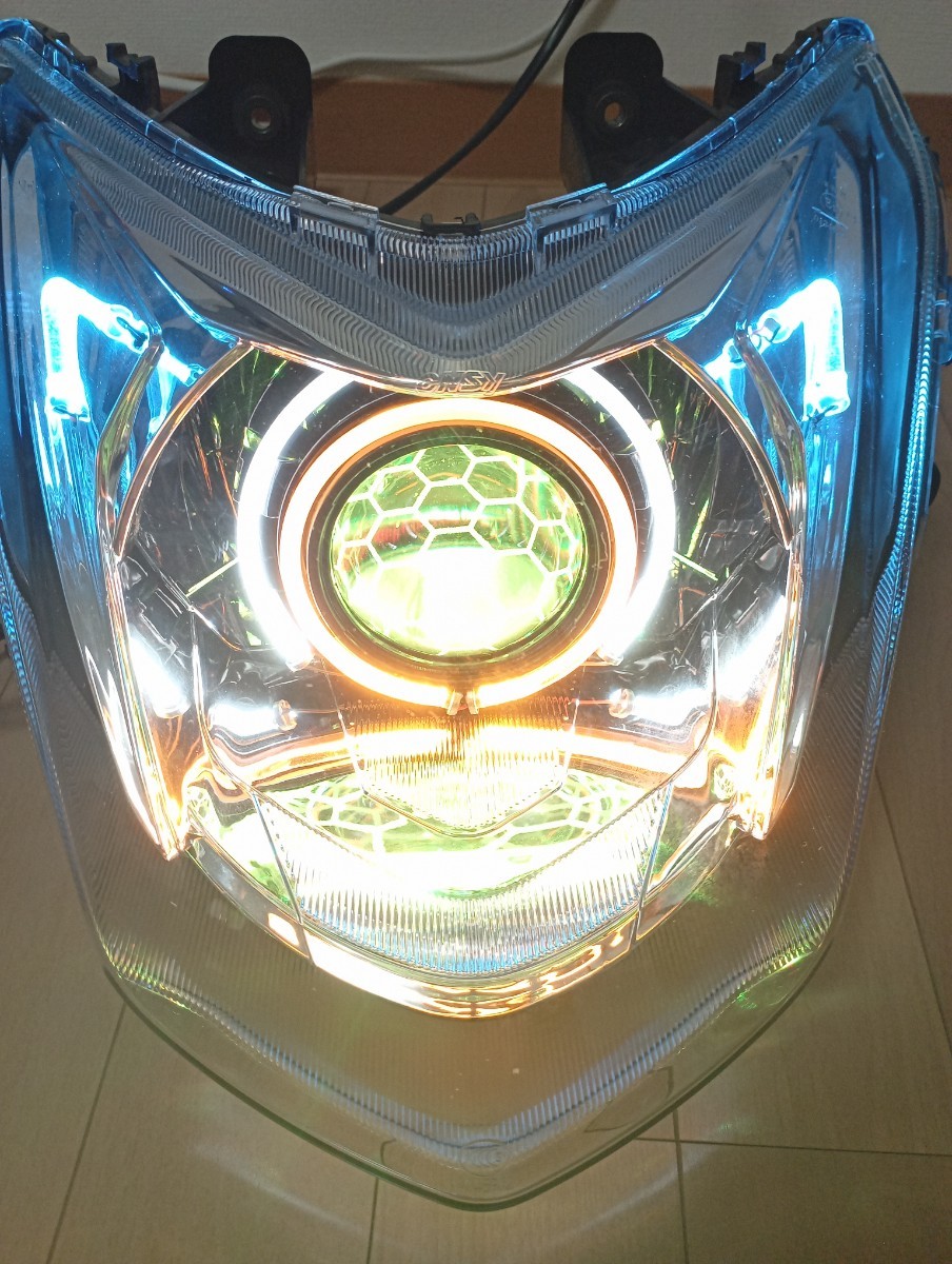 レッドシグナスX 4型 デビルアイ 社外ヘッドライト プロジェクター LED_画像6