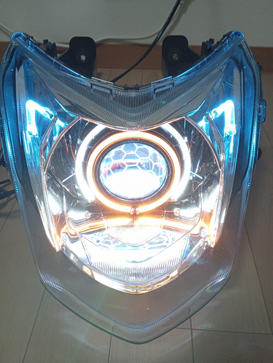 レッドシグナスX 4型 デビルアイ 社外ヘッドライト プロジェクター LED_画像4